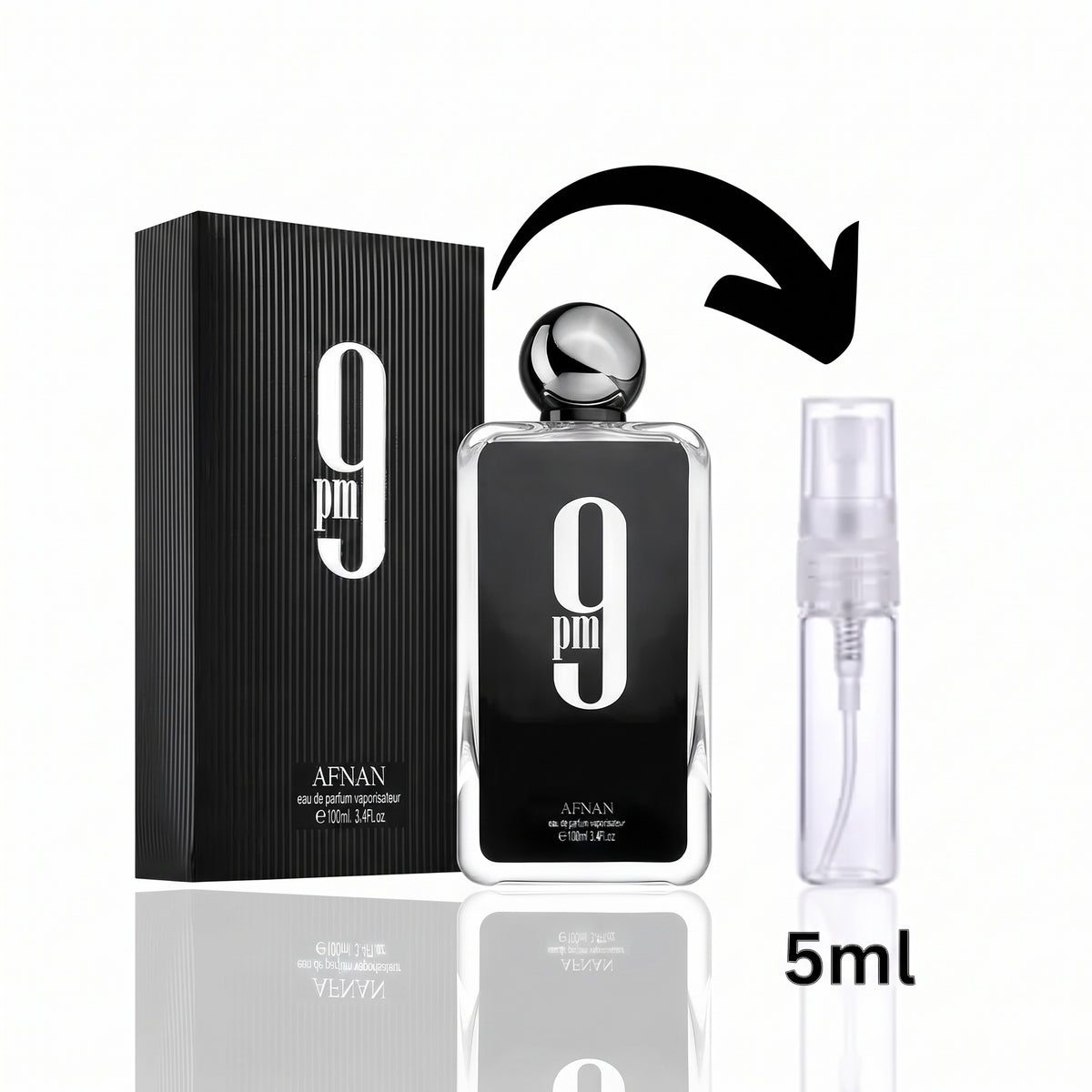 9PM Black Decant 5 ml