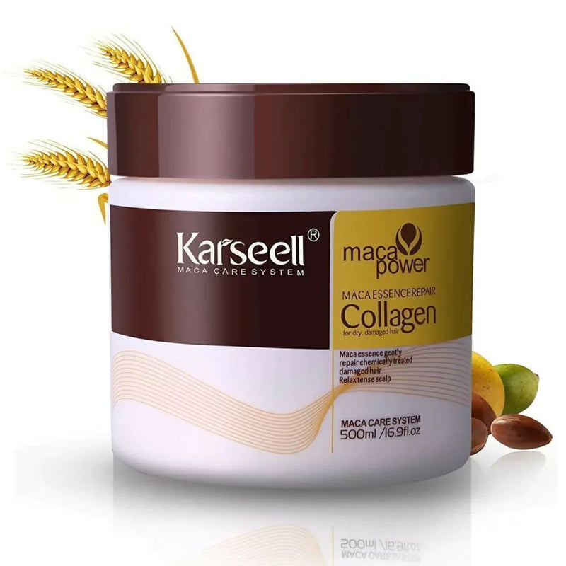 Máscara de Tratamiento Reparador Karseell Maca Essence & Collagen (500 ml)